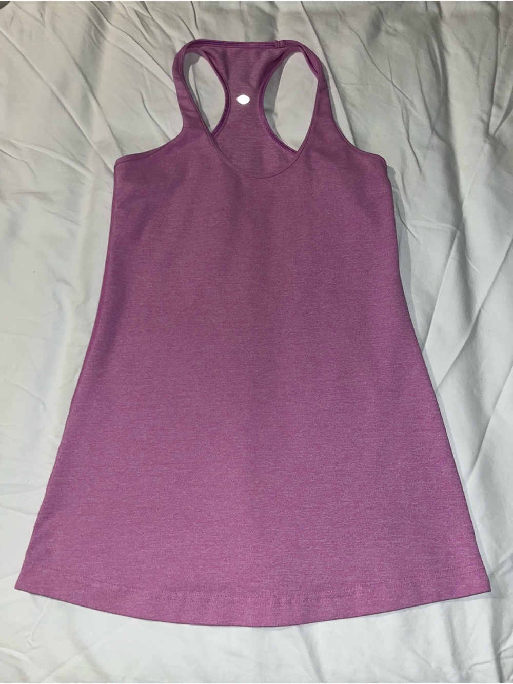 lululemon athletica Heathered Pink Racerback Tank - Picture 7 of 12